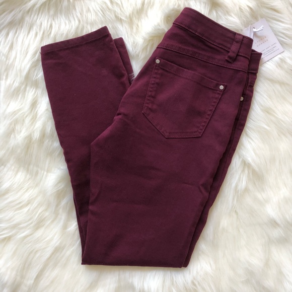 LC Lauren Conrad Denim - Wine Colored Jeans